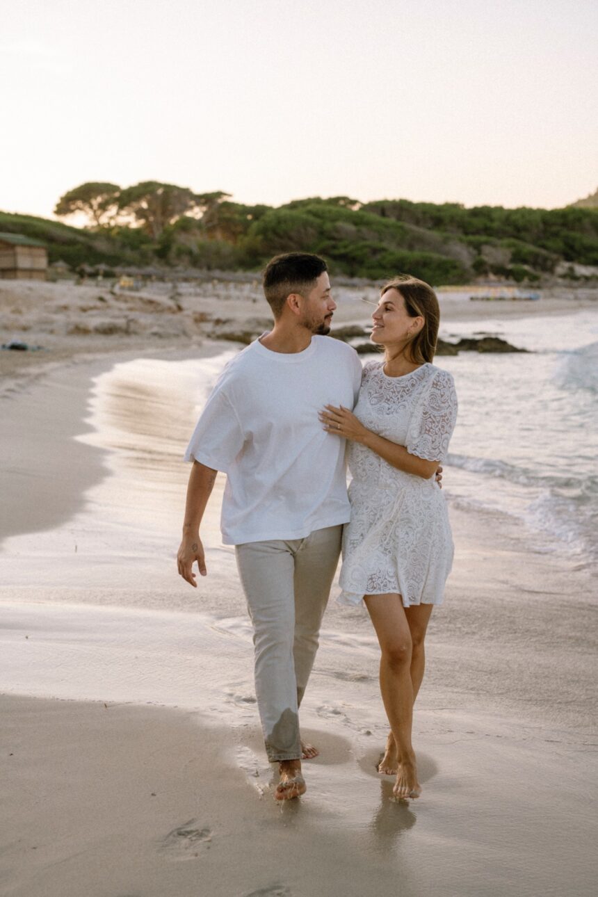 Mallorca sunset couple session